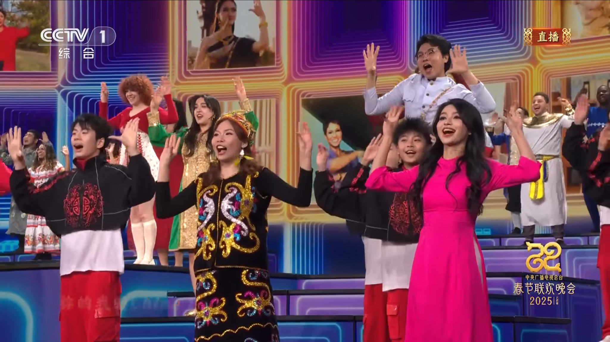 BLCU Students on CCTV Gala